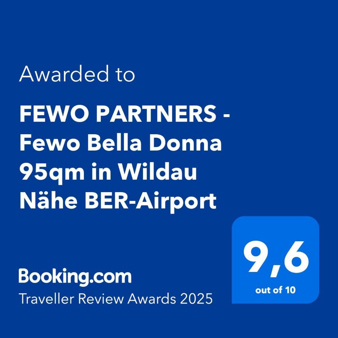 Fewo Partners - Fewo Bella Donna 95Qm In Wildau Naehe Ber-Airport Eksteriør billede